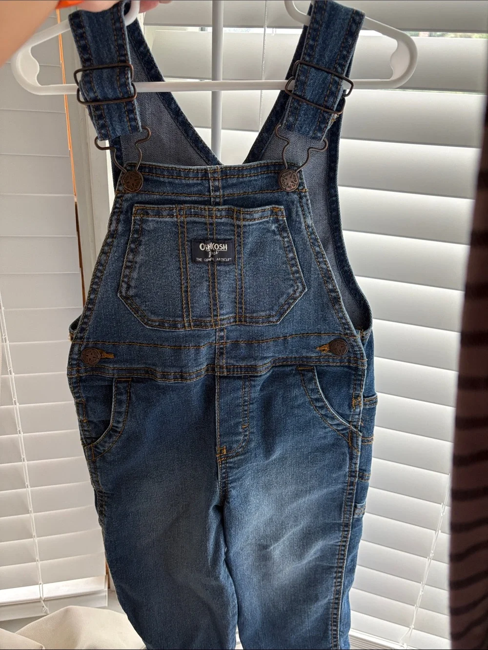 OshKosh B'gosh Classic Denim Blue Overalls